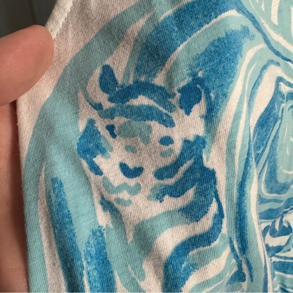 Lilly Pulitzer Windward dress in Sea Ruffles, size M, cotton, spring, summer - Picture 13 of 15